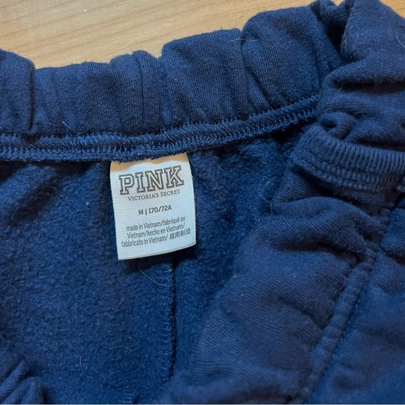 blue sweat shorts from PINK - Picture 2 of 3